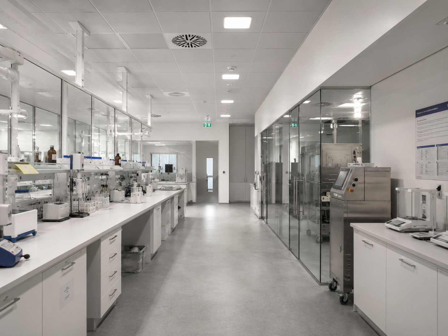 Laboratory extension — controlled technical environment