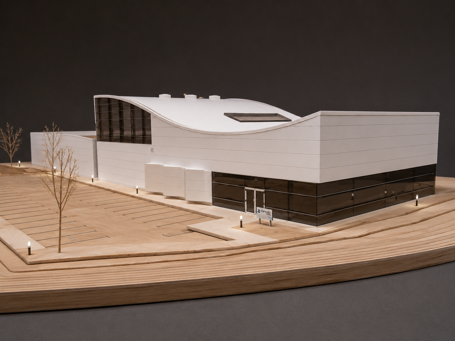 Physical model — volumetric articulation